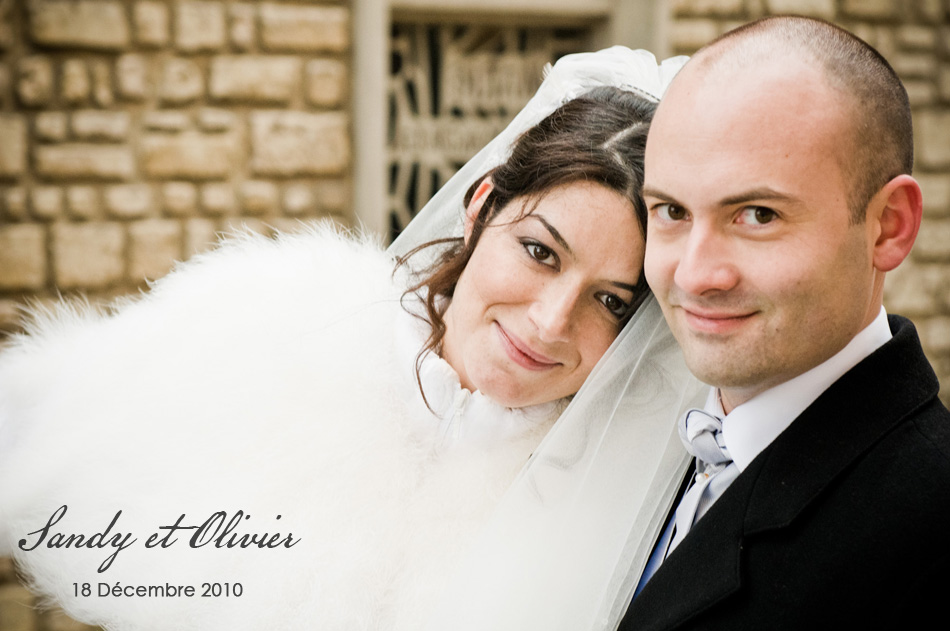 Sandy&Olivier-Mariage-Region-Parisienne-2010 Mariage- Photo de couple en hiver, Région parisienne