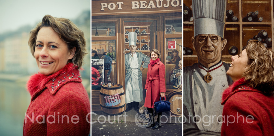 Portraits-femme-entrepreneur-Princesses-de-Marie-Lyon Portrait devant un mur peint de Lyon