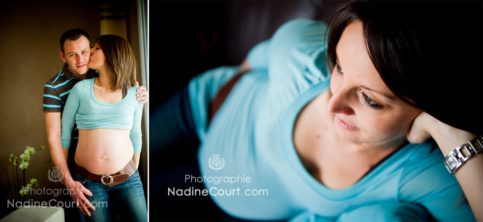 Photos-Lifestyle-Futurs-Parents-Chambery Futurs parents photographiés à leur domicile de La Ravoire - Chambéry
