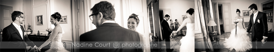 Reportage-photos-Mariage-Les-maries-se-voient Les mariés, émus, se voient pour la première fois
