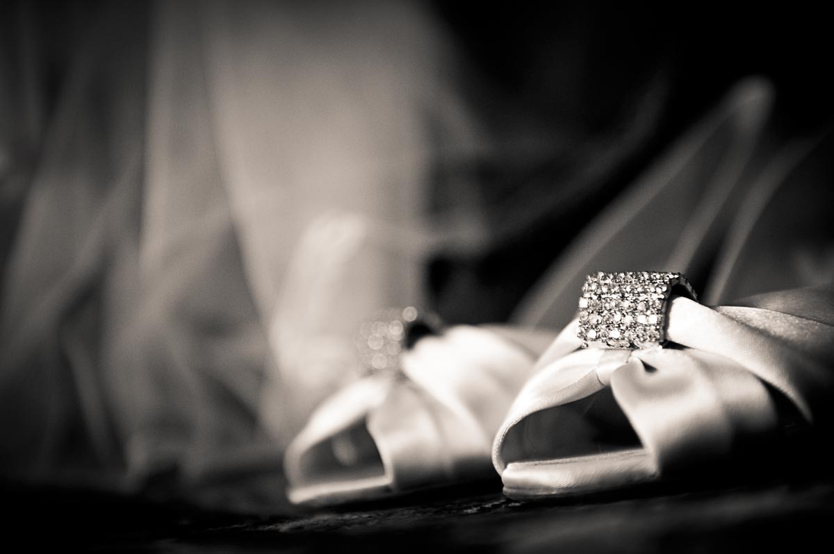 Accessoires de la mariée : les chaussures de Stéphanie