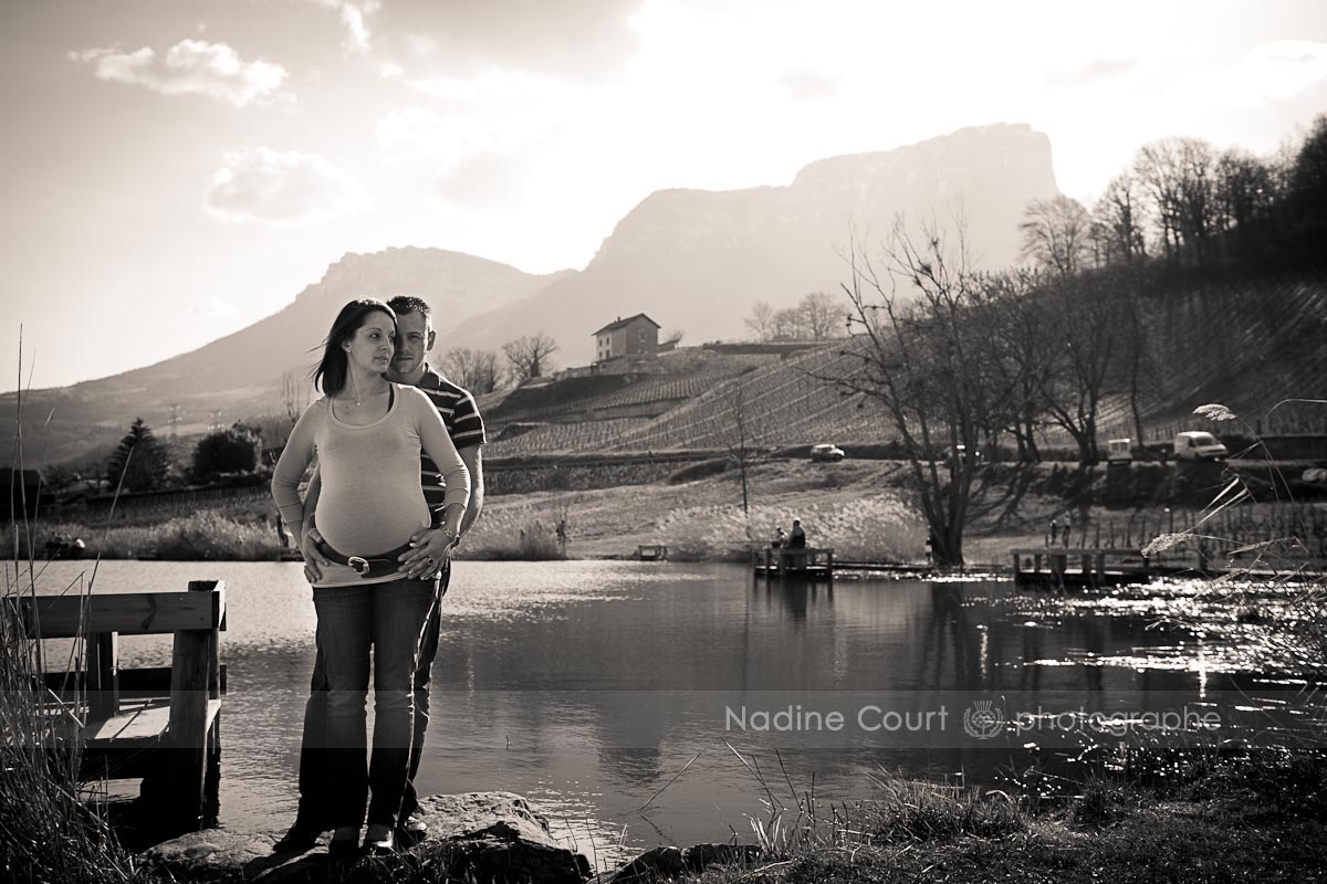 Futurs Parents : Stéphanie & Sébastien au Lac Saint-André