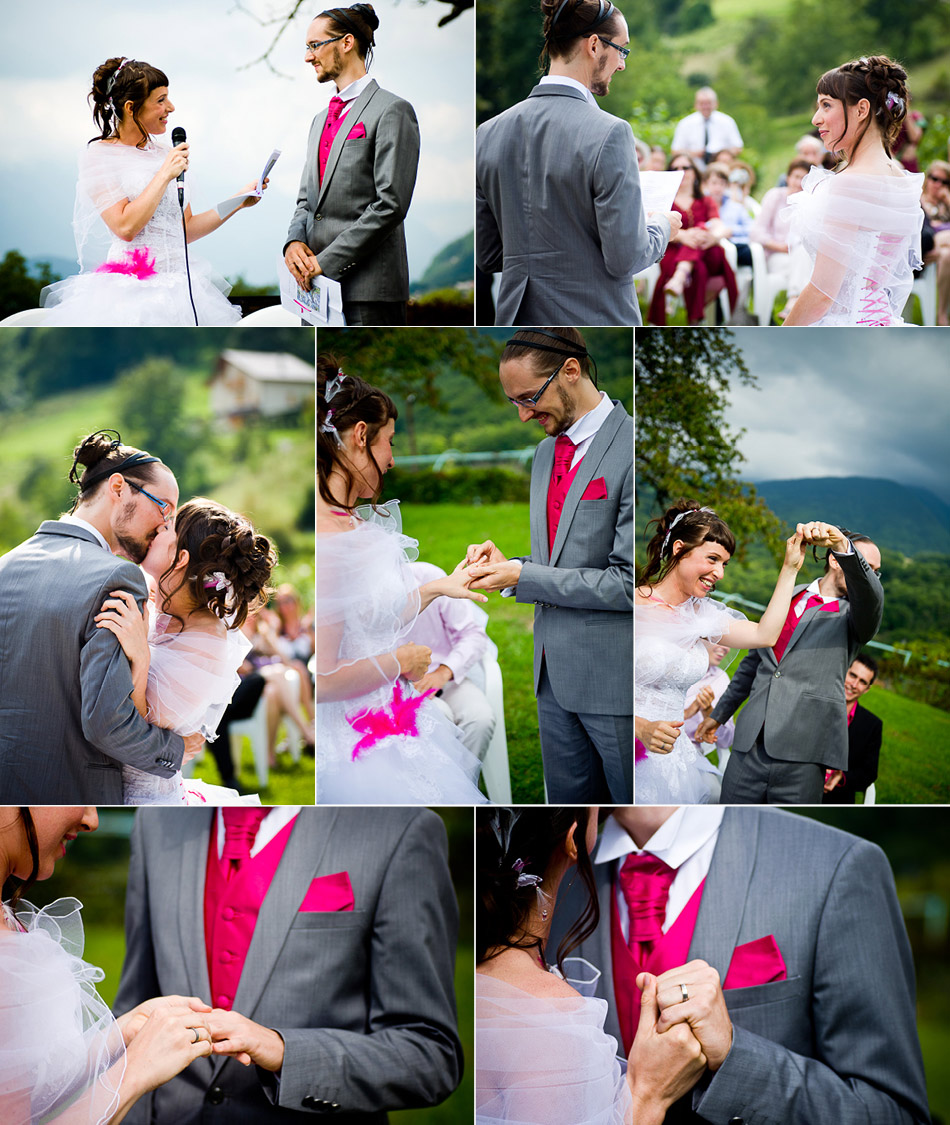 Reportage-photos-Mariage-laique-en-plein-air-Chateau-d-Escart-Arvillard-Savoie-Isere Cérémonie de mariage laïque en plein-air au Château d'Escart à Arvillard, Isère, Savoie