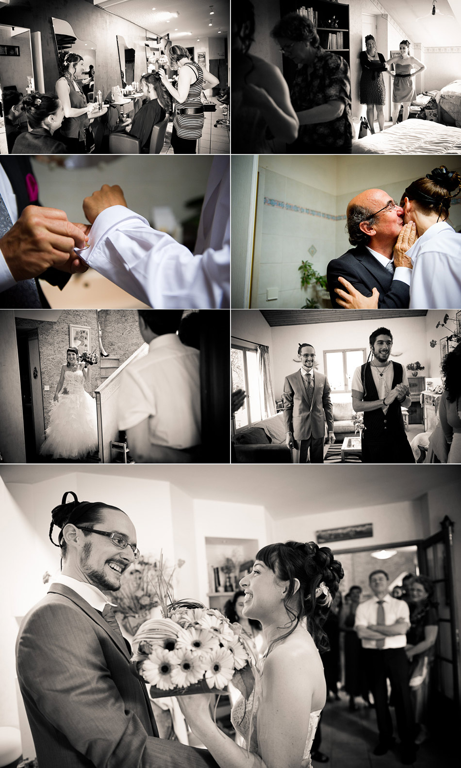 Reportage-photos-mariage-preparatifs-et-decouvertes-des-maries Reportage photos sur les préparatifs de mariages avec les témoins et découverte des mariés