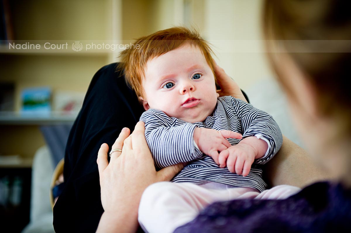 Séance bébé : la jolie petite Jeanne, 3 mois
