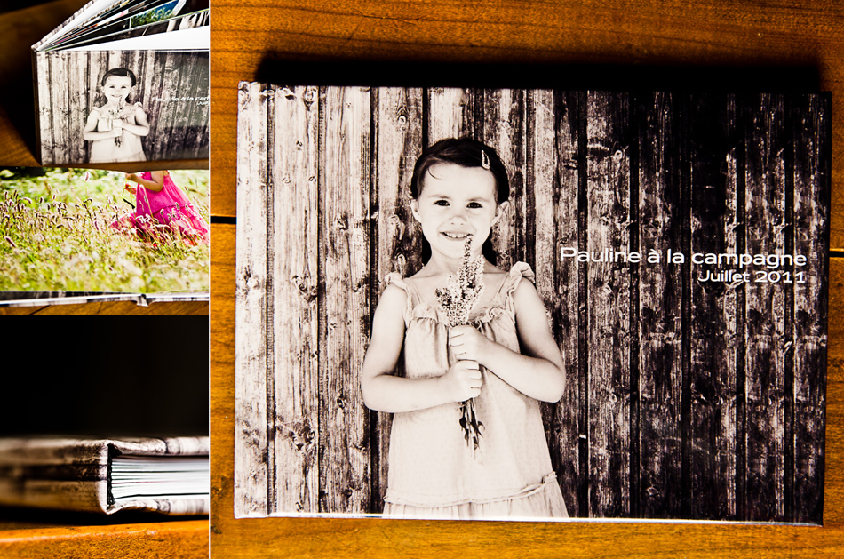 Livre de photos de famille - photographe professionnelle Chambéry