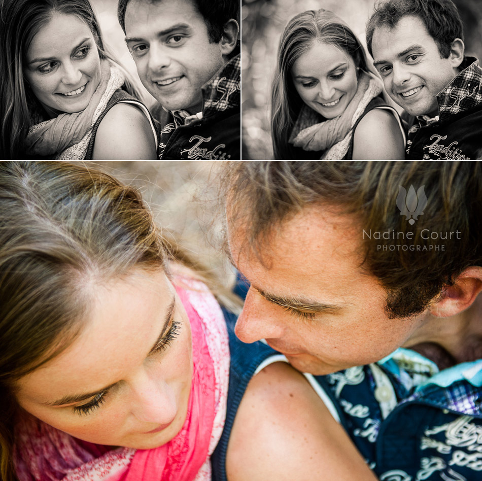 Séance engagement futurs mariés, portraits de couple