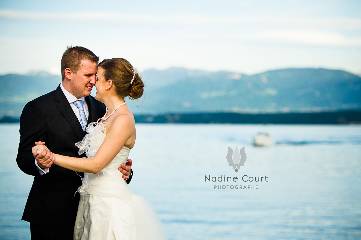Mariage – Joëlle et Manuel au lac Léman