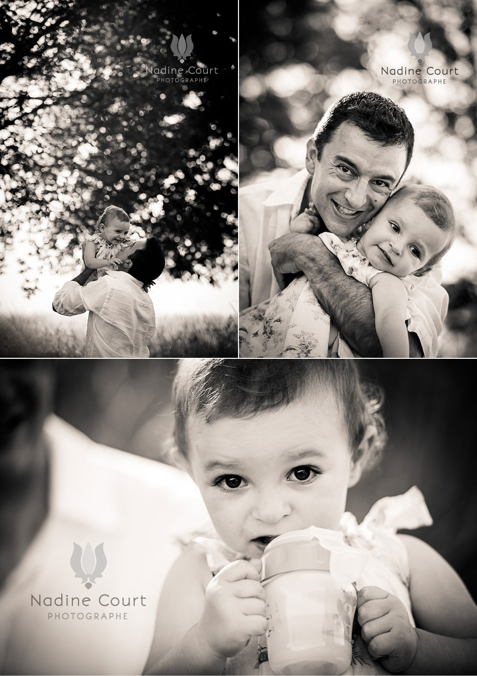 Portrait-bebe-enfant-papa-seance-photos-famille-Photographe-Chambery-Lyon-Annecy-Grenoble Portraits d'un bébé dans les bras de son papa