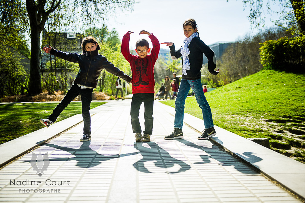 Séance photos de famille – une fratrie à Paris
