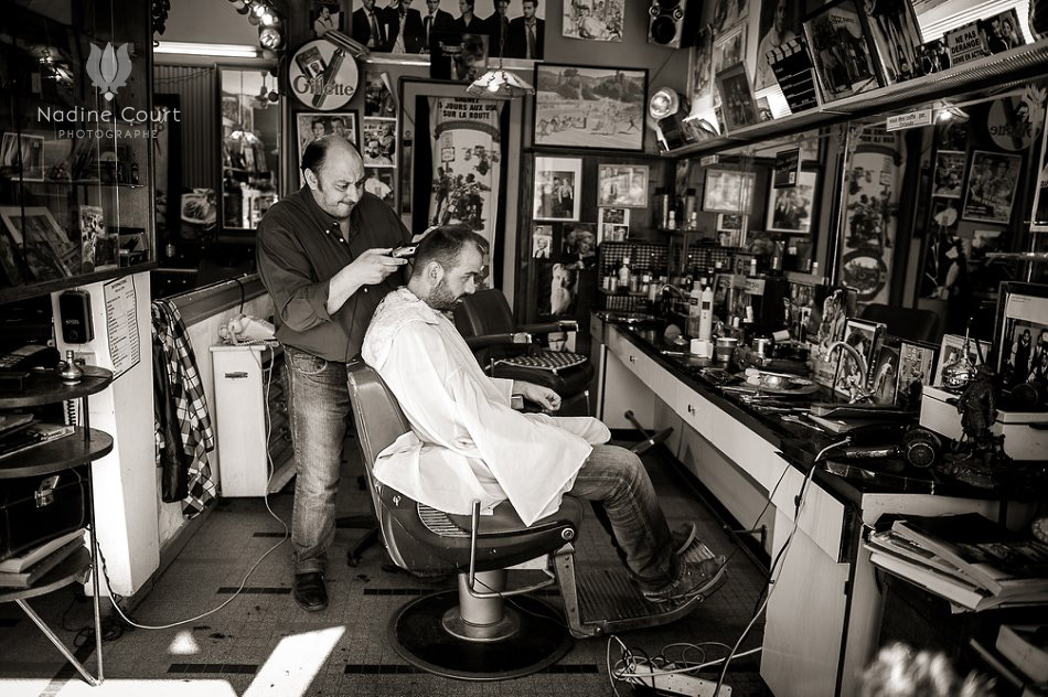 Barbier pour homme - Orlando Lyon - préparatifs du marié
