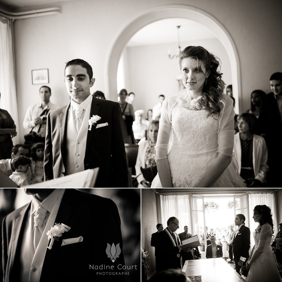 Reportage photos de mariage - Cérémonie civile à la mairie de La Motte Servolex