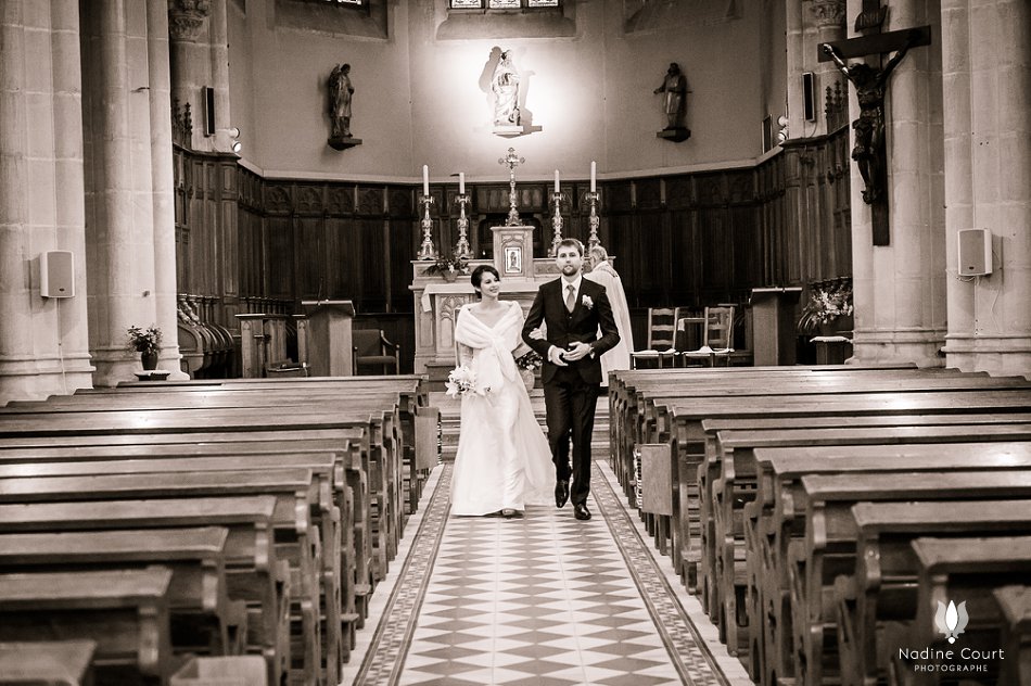 Mariage à l'église de Theizé dans le Beaujolais