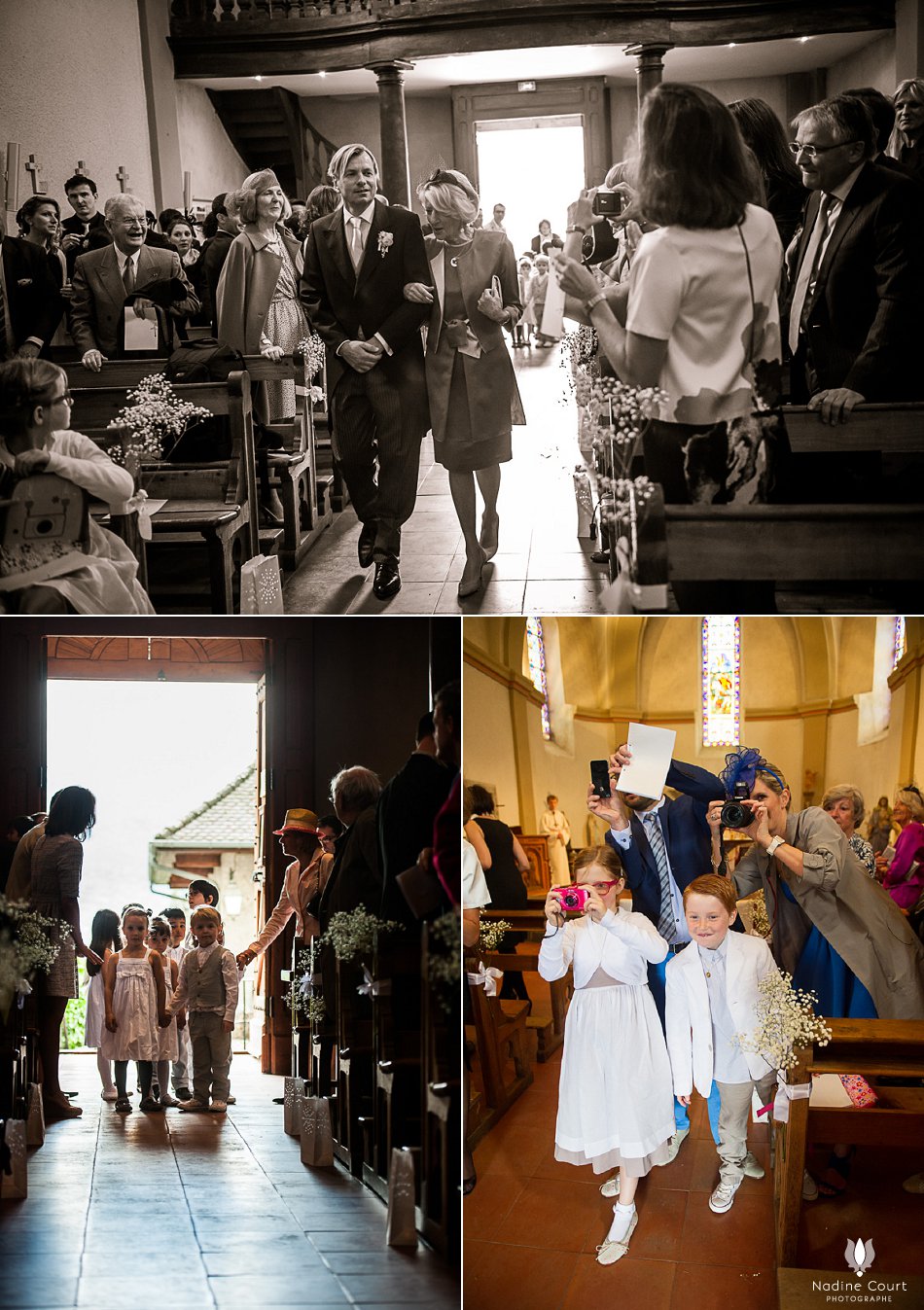 Mariage à l'Abbaye de Talloires - cérémonie religieuse