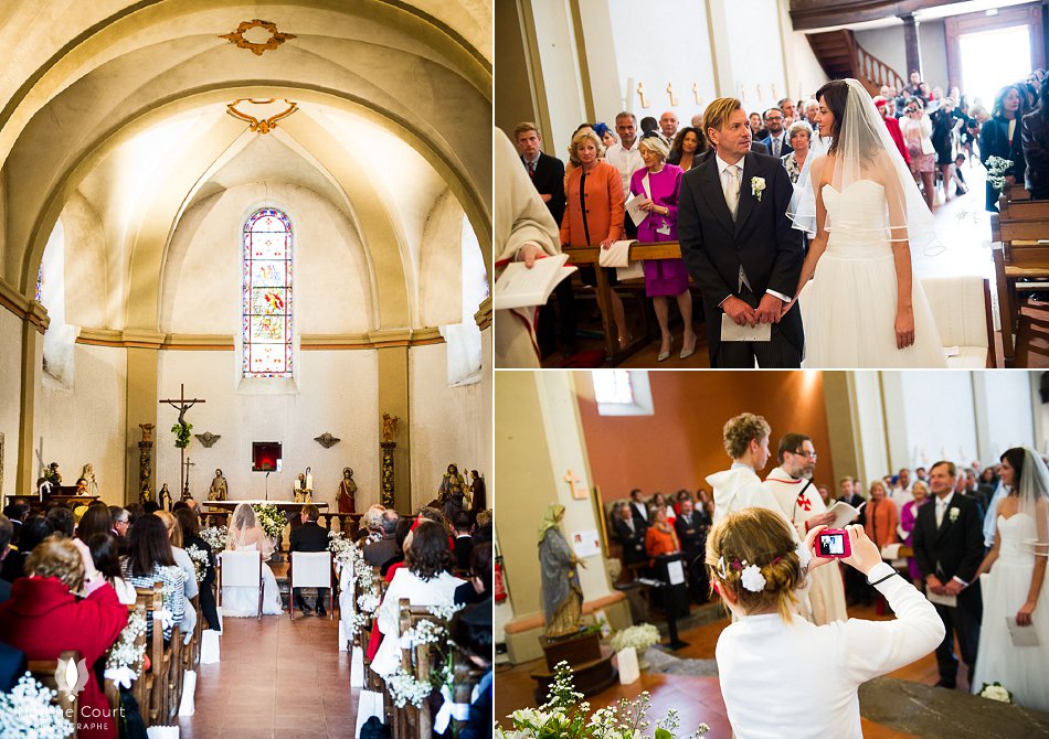 Mariage à l'Abbaye de Talloires - cérémonie religieuse