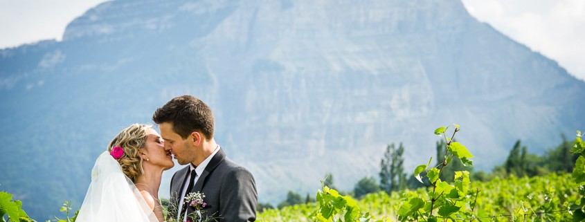 Mariage dans les vignes d'Apremont