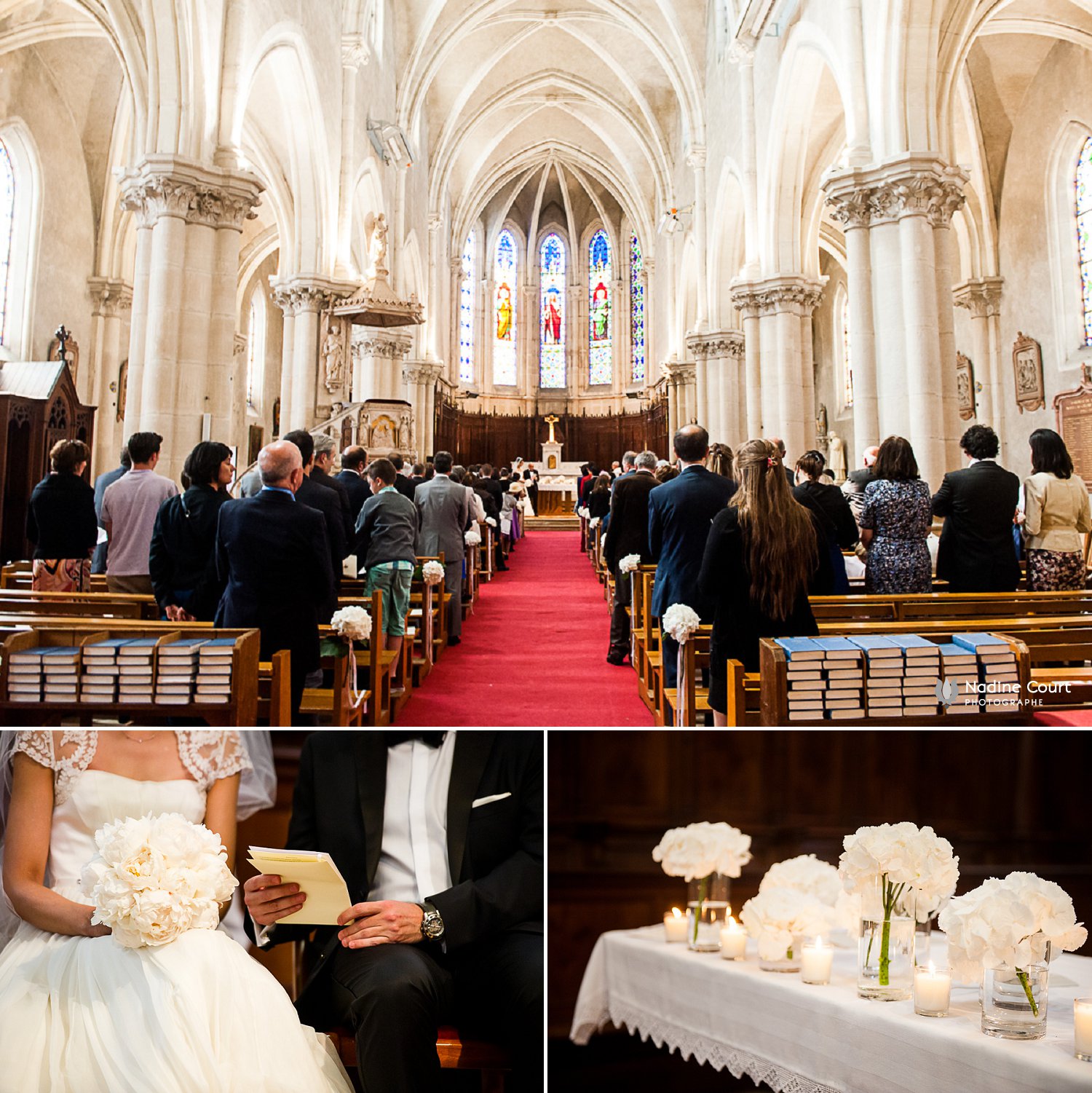 Mariage dans le Beaujolais - église de Fleurie