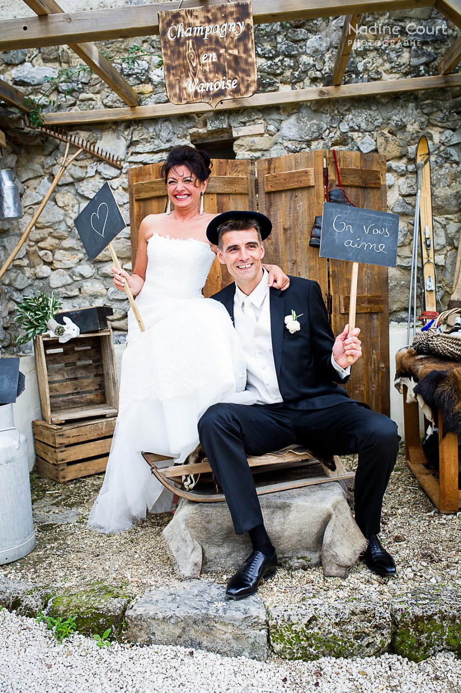 Mariage dans la Drôme - Bastide de Jaillans - Rosa & Olivier - cérémonie laïque - se marier à 50 ans