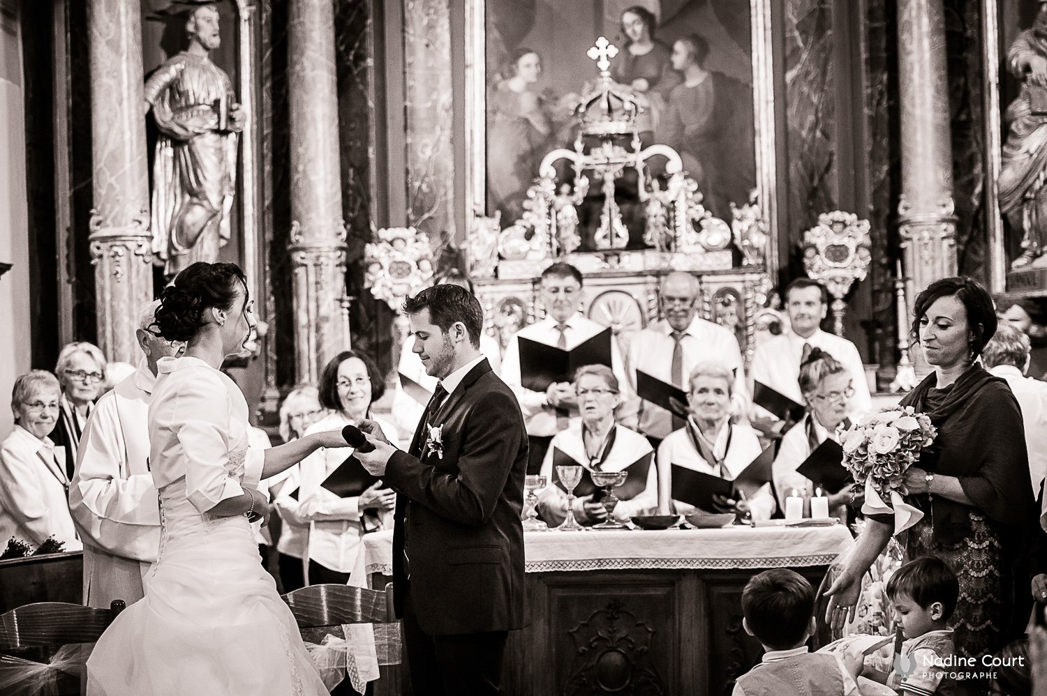 Mariage à la montagne - église de Notre-Dame-du-pré