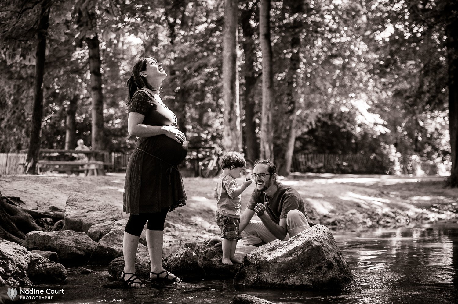 Séance grossesse à Chambéry - Parc de Buisson Rond