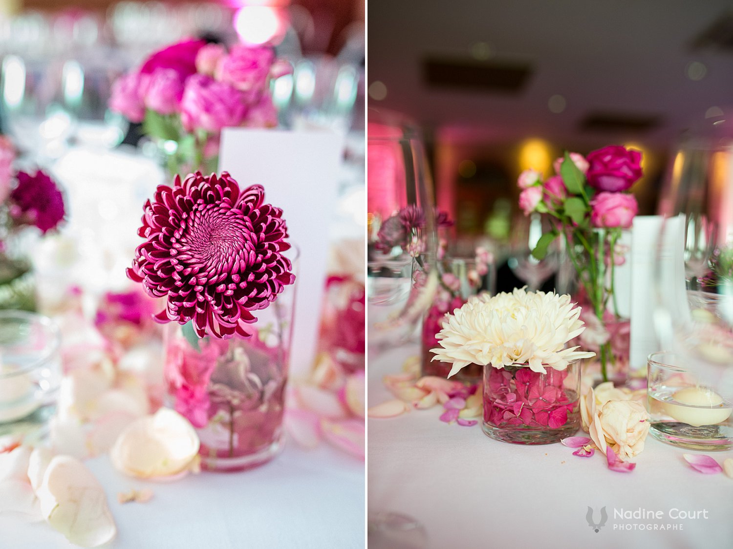 Château de Servolex - Salle de réception - Côté Naturel fleuriste à Chambéry Mariage à Chambéry - Mariage en automne -