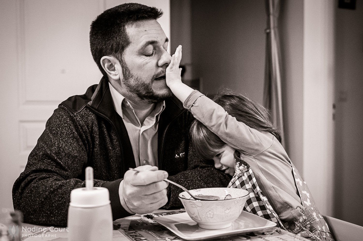 Reportage documentaire famille - l'heure du repas