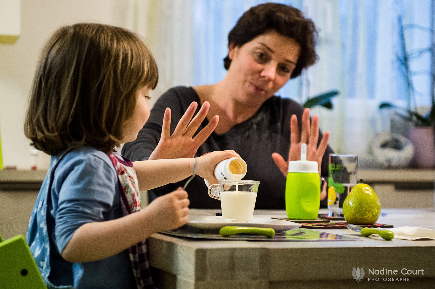 Reportage documentaire famille - l'heure du repas