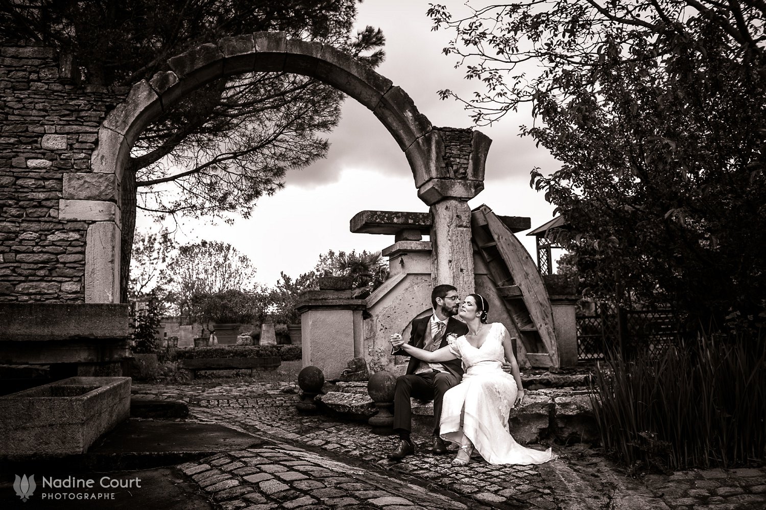 Mariage au domaine de La Ruisselière - photos de couple