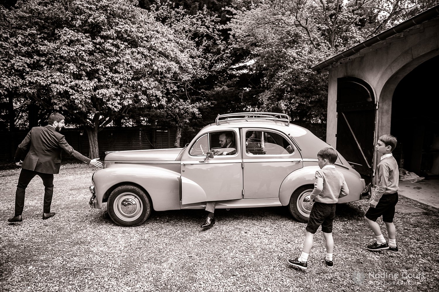 Mariage au domaine de La Ruisselière - cérémonie civile