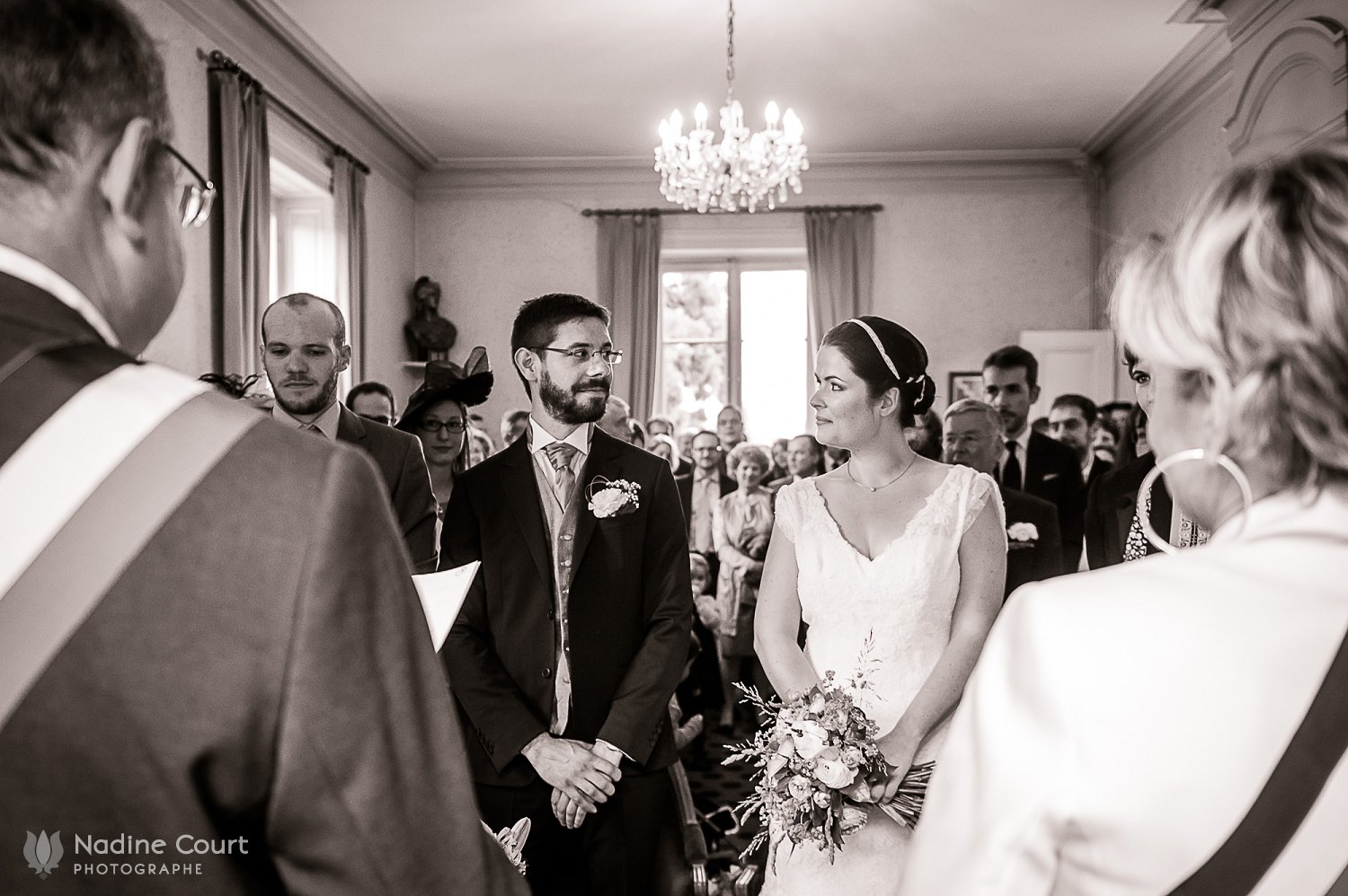 Mariage au domaine de La Ruisselière - cérémonie civile