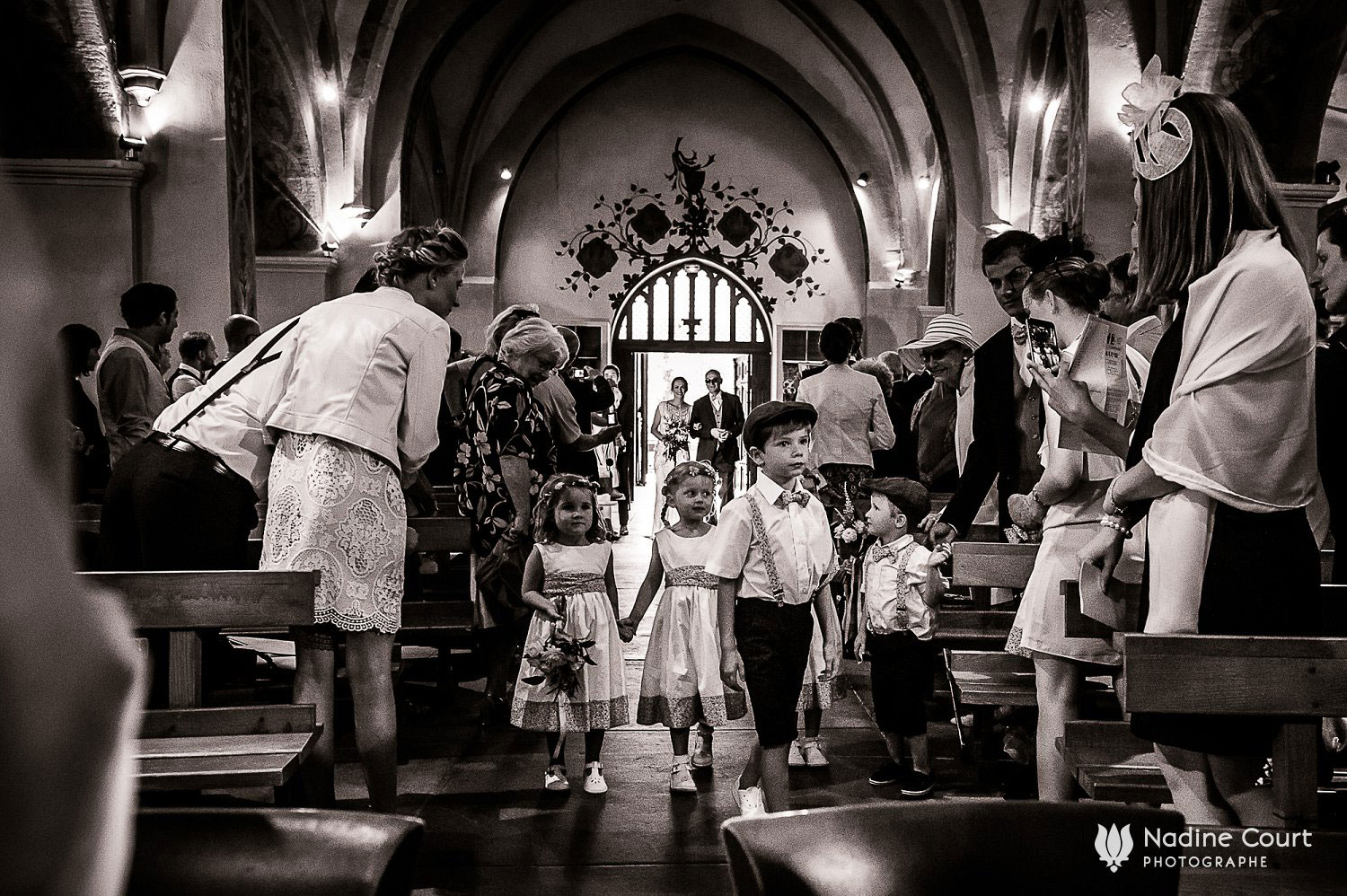Cérémonie de mariage à l'église de La Motte Servolex