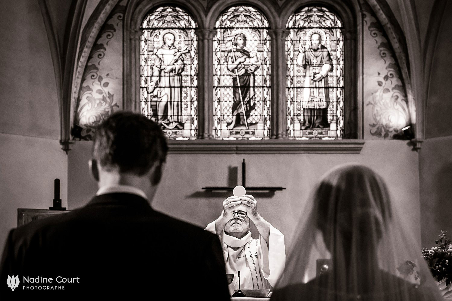 Cérémonie de mariage à l'église de La Motte Servolex