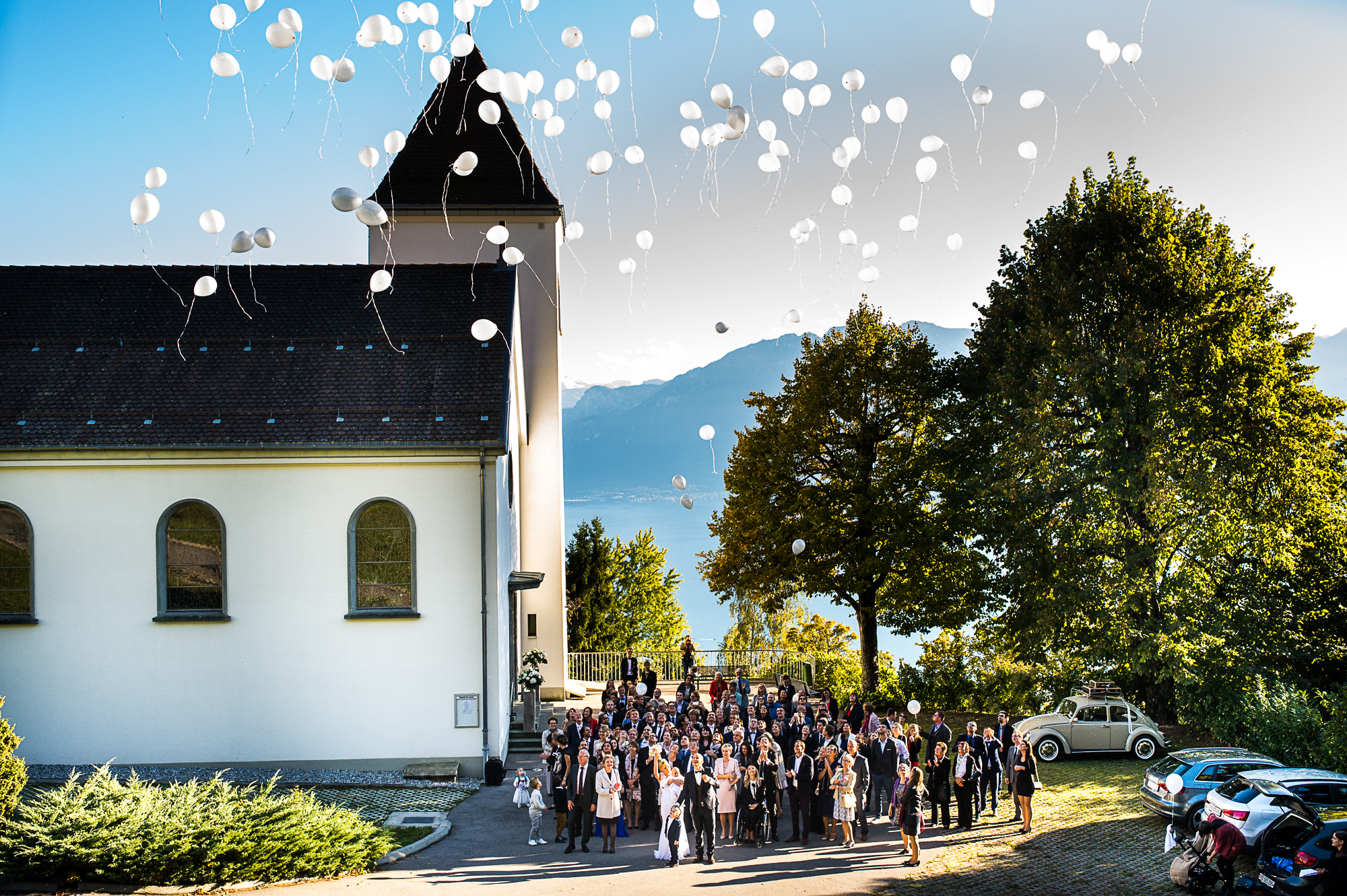 Mariage Suisse Chexbres - chapelle st-joseph du mont-pelerin