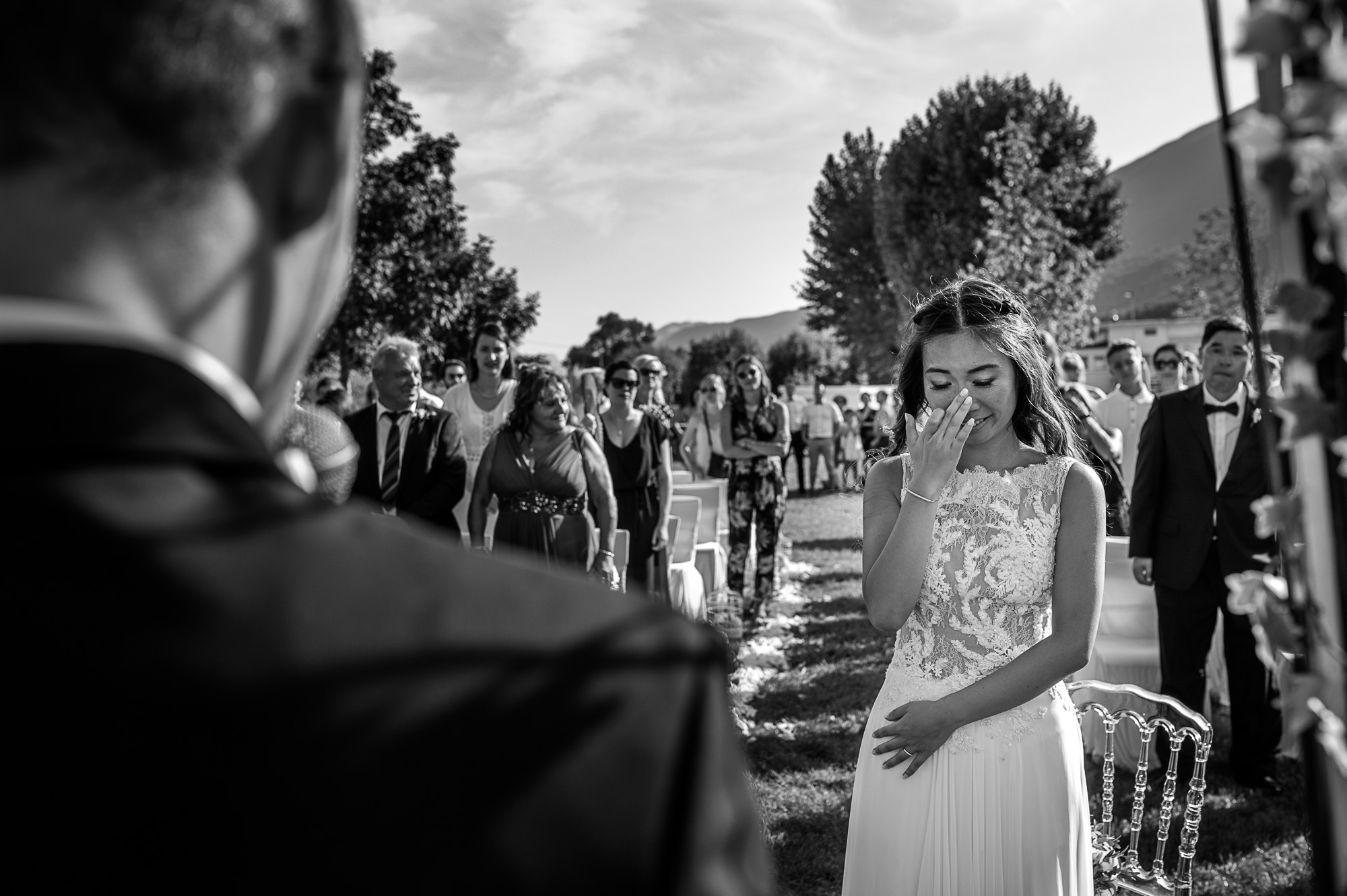 Cérémonie de mariage laïque au bord du lac du Bourget