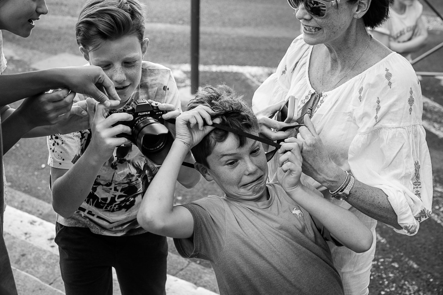 Family holidays in France - Day in the life session - family photojournalism - tourism in Sete France