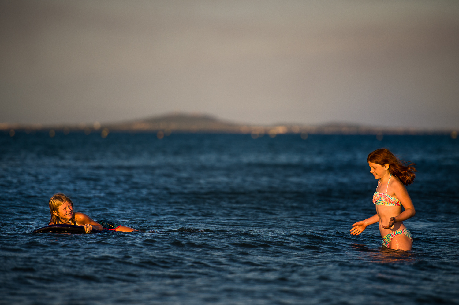 Family holidays in France - Day in the life session - family photojournalism - beach in Beziers