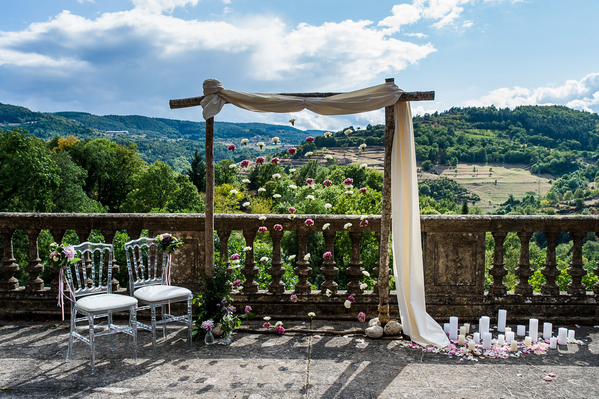 Mariage au château d'Urbilhac - cérémonie laïque