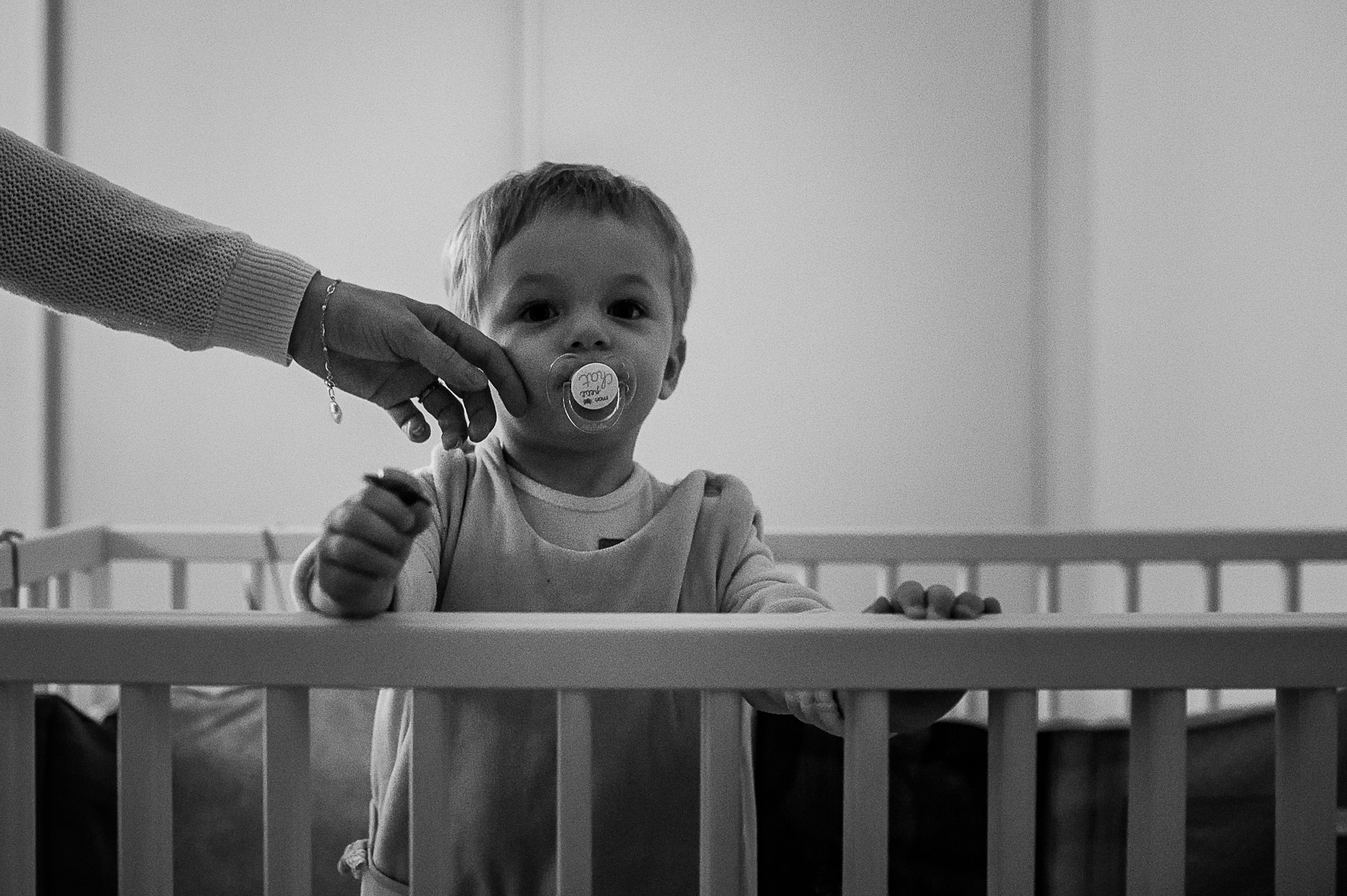 Reportage documentaire de famille en France - Région Rhône Alpes - Le coucher des enfants