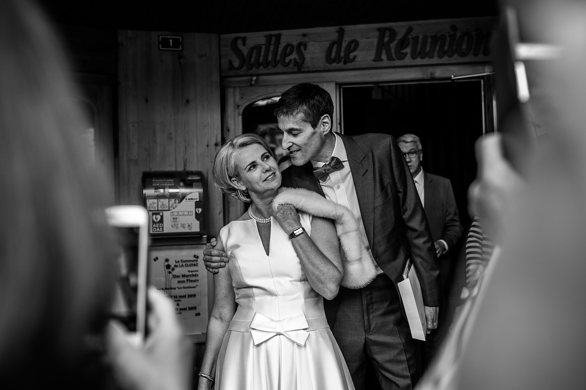 Reportage photos de mariage - Impérial Palace Annecy - cérémonie civile à la Clusaz