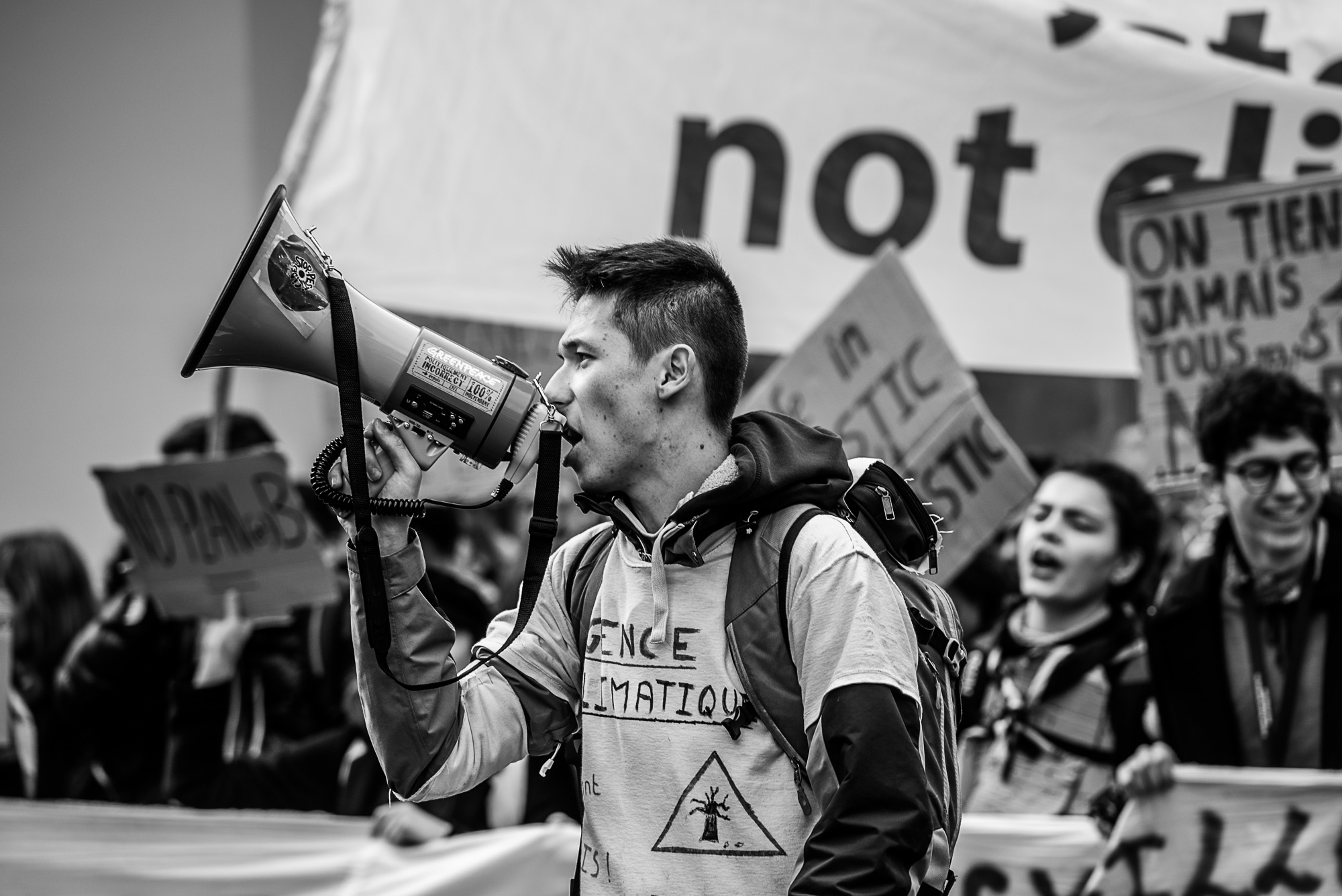 Marche des étudiants pour le climat Chambéry - youth for climate