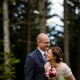 Photos de couple, éclat de rire de la mariée - Grand Hôtel d'Uriage